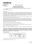 Wheelock SAFEPATH4 SP40/2 Instruction manual