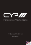 CYP SY-P293 Specifications