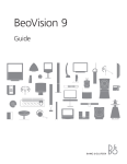 Bang & Olufsen BeoVision 9 Specifications