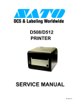 Max Systems LabelMax XS Service manual