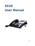 Ansel 5520 User manual