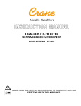 Crane  865 Specifications