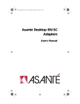 Asante Desktop EN/SC User`s manual