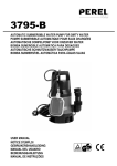 Velleman Perel 3795-B User manual