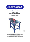 Charnwood W625 Owner`s manual