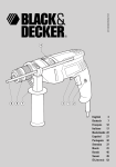 Black & Decker KR52CRE Technical data