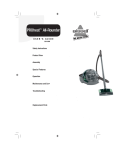 Bissell PROheat All-rounder EX7700E User`s guide