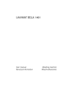 Electrolux LAVAMAT BELLA 3450 User manual