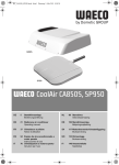 Waeco Coolair SP950 Instruction manual