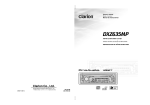 Clarion DXZ635MP Owner`s manual