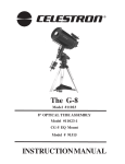 Celestron 93518 Instruction manual