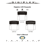 SEKURE Paradox Digiplex DGP-610 User`s manual
