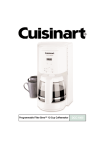 Cuisinart DCC-1000 Specifications