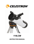 Celestron 114LCM Instruction manual