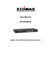 Edimax ES-3132RL User manual