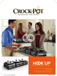 Crock-Pot Hook-up Owner`s manual