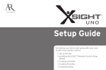 Acoustic Research Xsight uno Setup guide