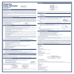 Delton Fingertip Oximeter User manual