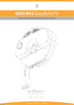 Automatic Technology GDO-8V2 EasyRoller II Installation manual