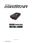 CompuSTAR CM4200DX Install guide