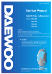 Daewoo FRS Series Service manual