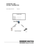 Emerson Oxymitter 4000 Specifications