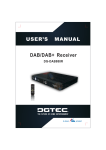 DGTEC DG-DAB888R User`s manual