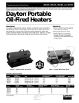 Dayton 2E510D Operating instructions