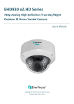 EverFocus EHD930 eZ.HD Series User`s manual