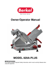 Owner/Operator Manual MODEL 829A-PLUS
