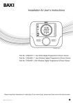 Baxi 720644901 Specifications