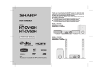 Sharp HT-DV50H Specifications