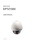 EverFocus Speed Dome EPTZ1000 User manual