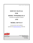 CEECO WPP(HOB)-531-F Service manual