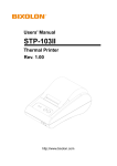 Samsung STP-103 Specifications