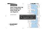 Blaupunkt RIMINI RCM 169 Operating instructions