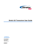 Altera Stratix GX User guide