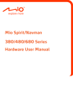 Mio Navman Spirit Series User manual