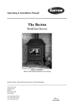 Aarrow Becton 7 mk3 Installation manual