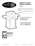 Char-Broil 463250212 Product guide