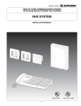 Aiphone 83873900 0602 E Installation manual