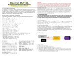 Century Helicopter Products Robinson22HP Programming instructions