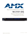 AMX NetLinx NXM Series Specifications