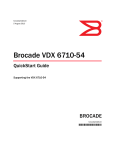 Brocade Communications Systems Brocade VDX 6710-54 Technical data