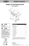 Uniflame GBC956W1-C Owner`s manual