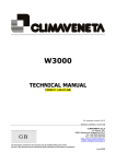 CLIMAVETENTA W3000 System information