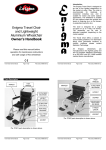 Enigma Travel Chair Technical data