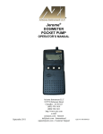 Volvo STD 420-0003 Operator`s manual