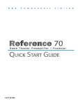 B&K Reference 20 User manual