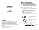Addonics Technologies NAS25HDU2 User manual